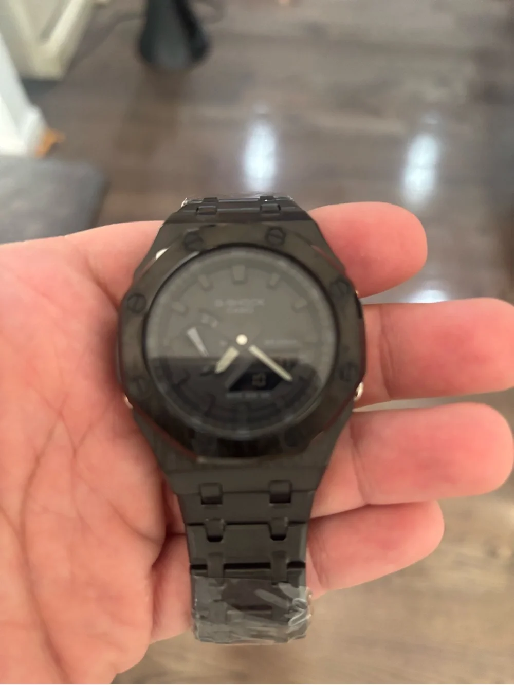 G-Shock Black Metal Stainless Steel Watch
